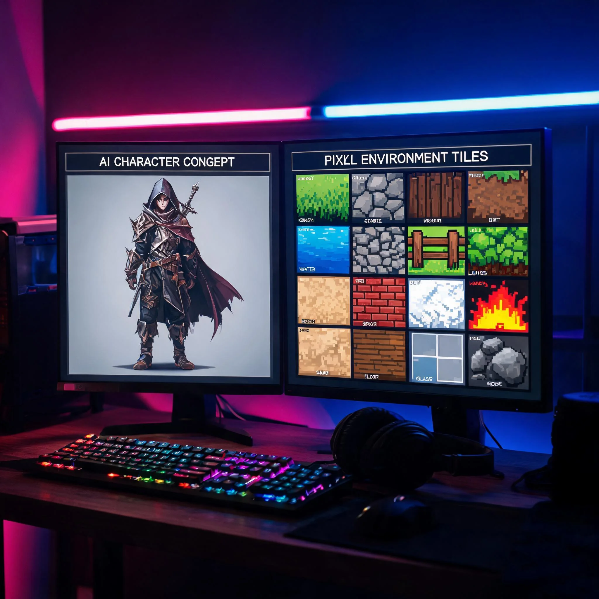Indie Game Developers - ai image generator daily free credits use case