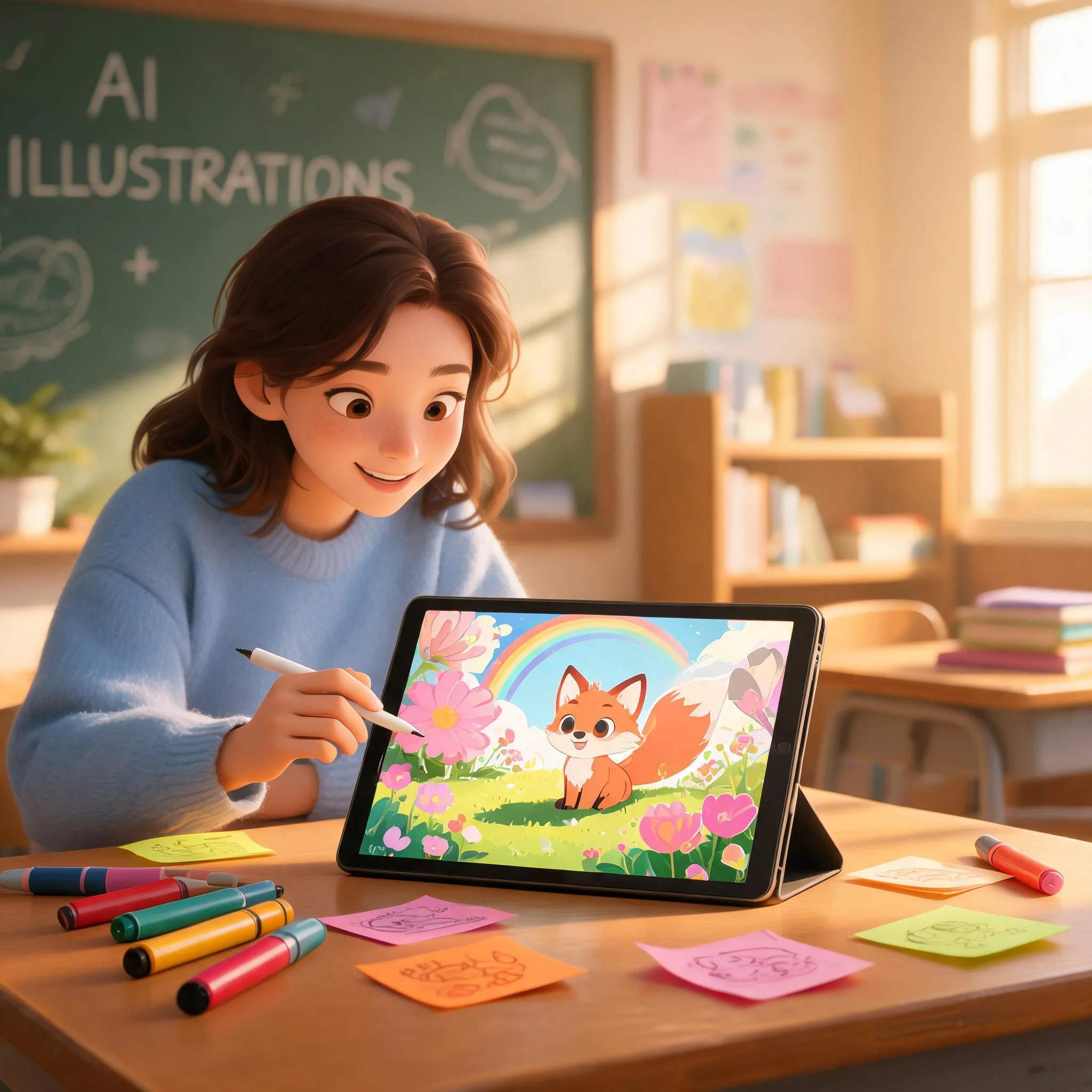 Teachers and Lecturers - ai image generator daily free credits use case
