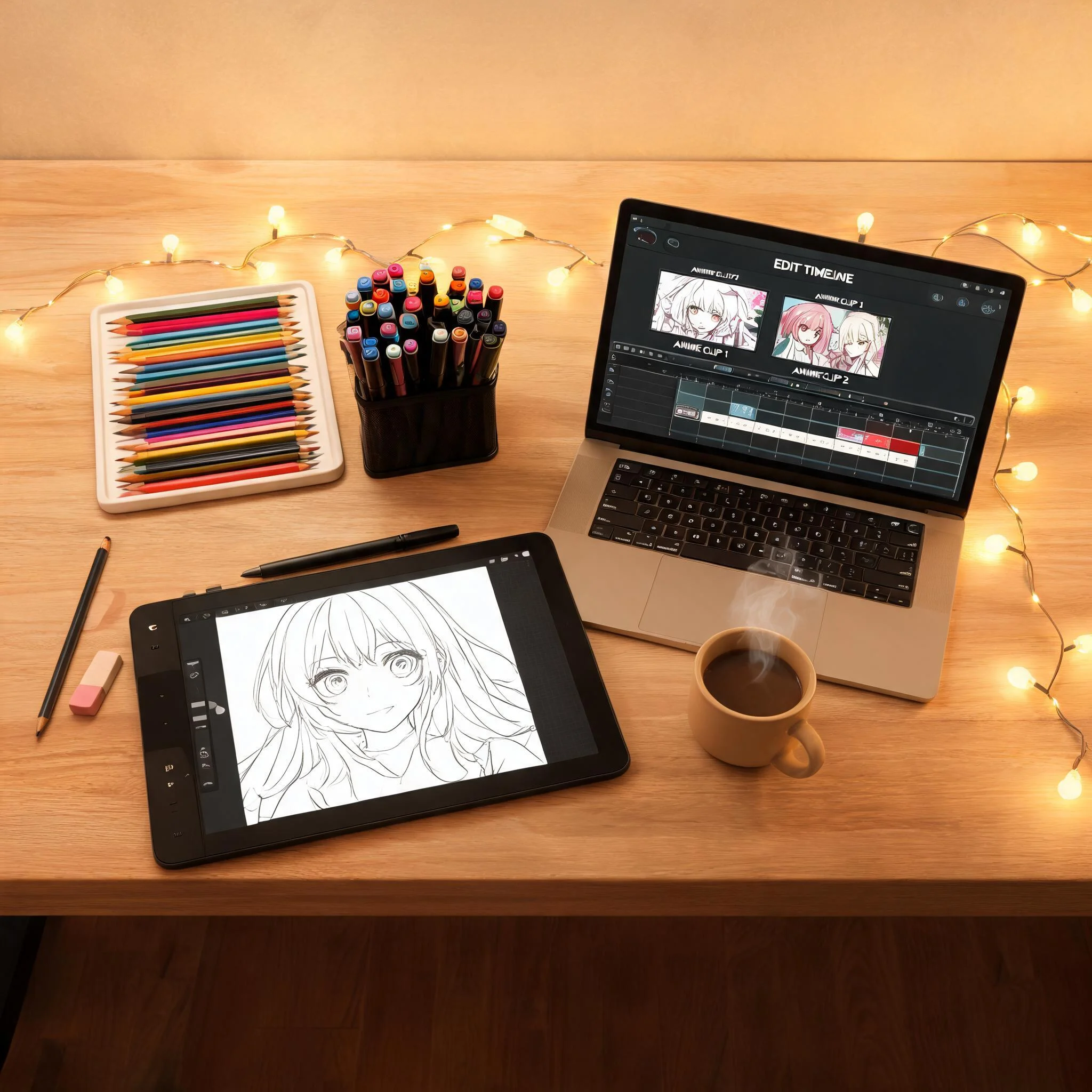 Game Dev Prototyping - anime AI video use case