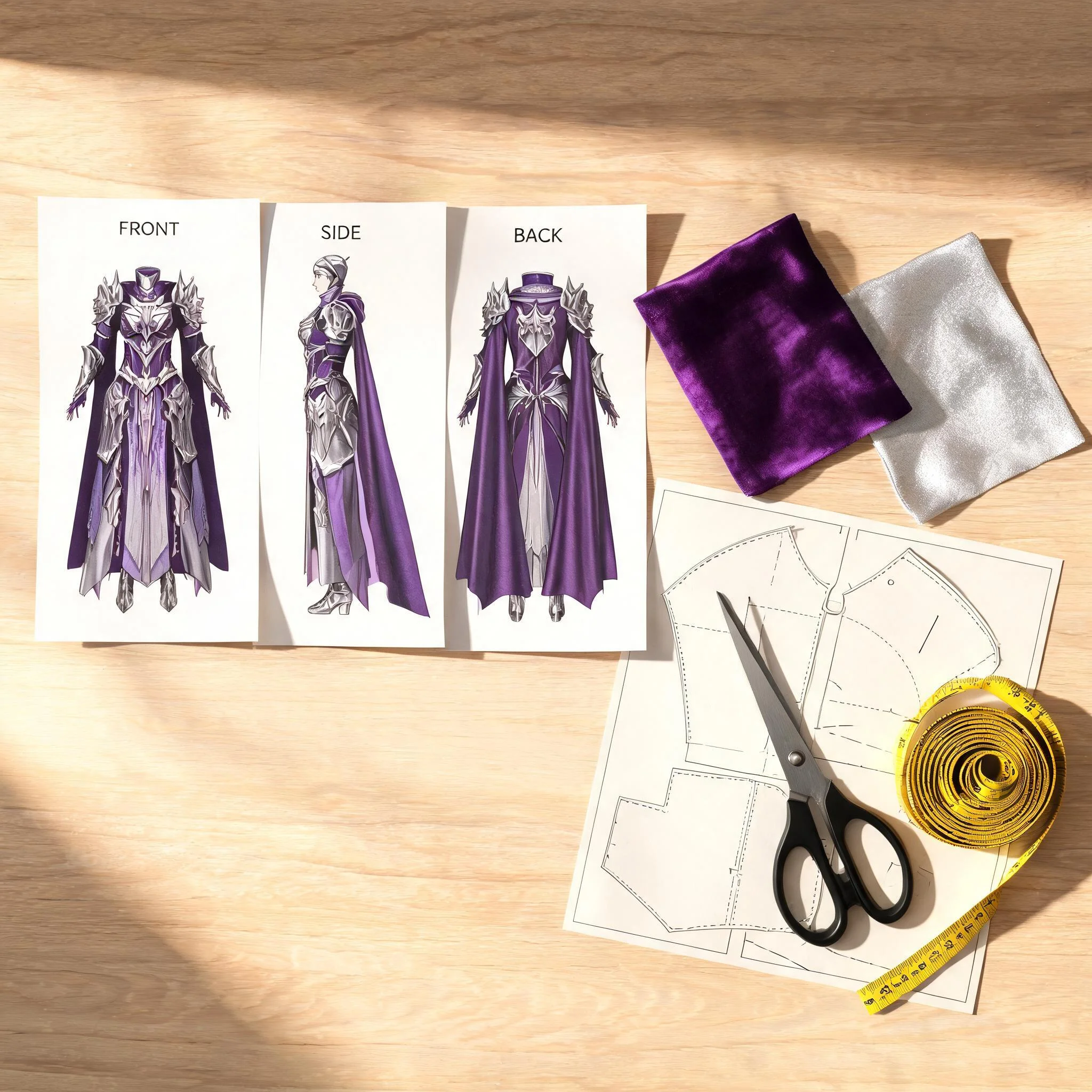 Fan Art and Cosplay Plans - free unrestricted AI image generator use case